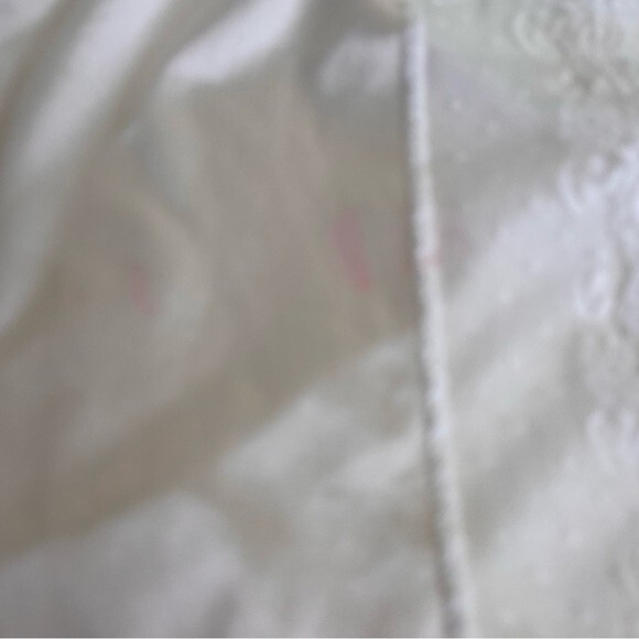 Vintage JCPenney Satin Lace Bodysuit Lingerie Teddy White Women Medium Intimates - Picture 9 of 16